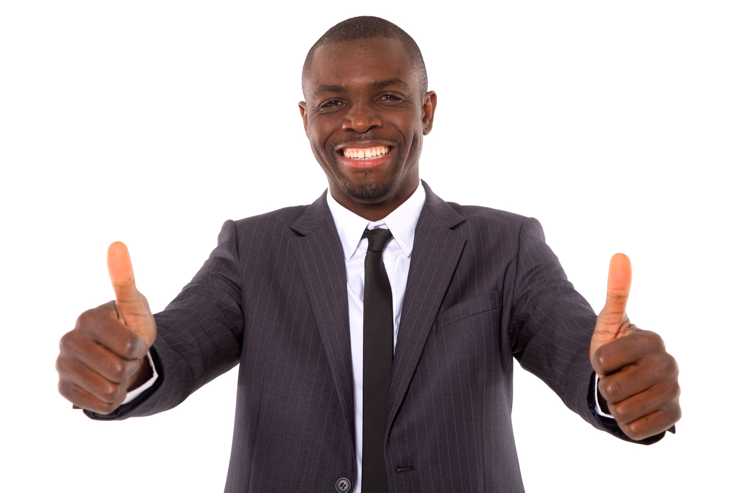 11558816 Businessman With Thumbs Up Go Africa Global