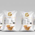 gmo or non gmo label white bags